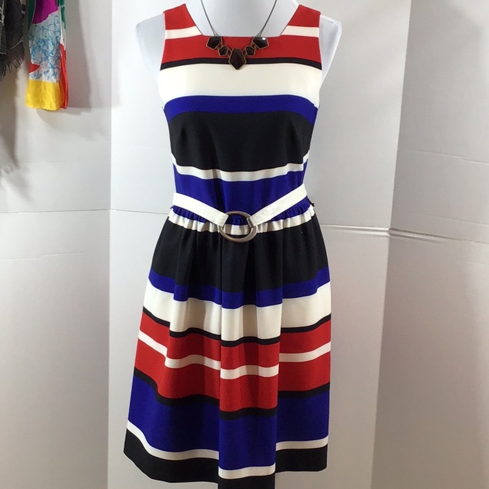 W by Worth red/white/blue dress